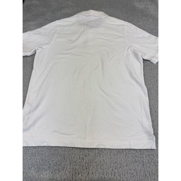 Robert Graham White Polo Shirt XL Classic Fit Embroidered Devil Logo Made - Peru - Picture 9 of 13